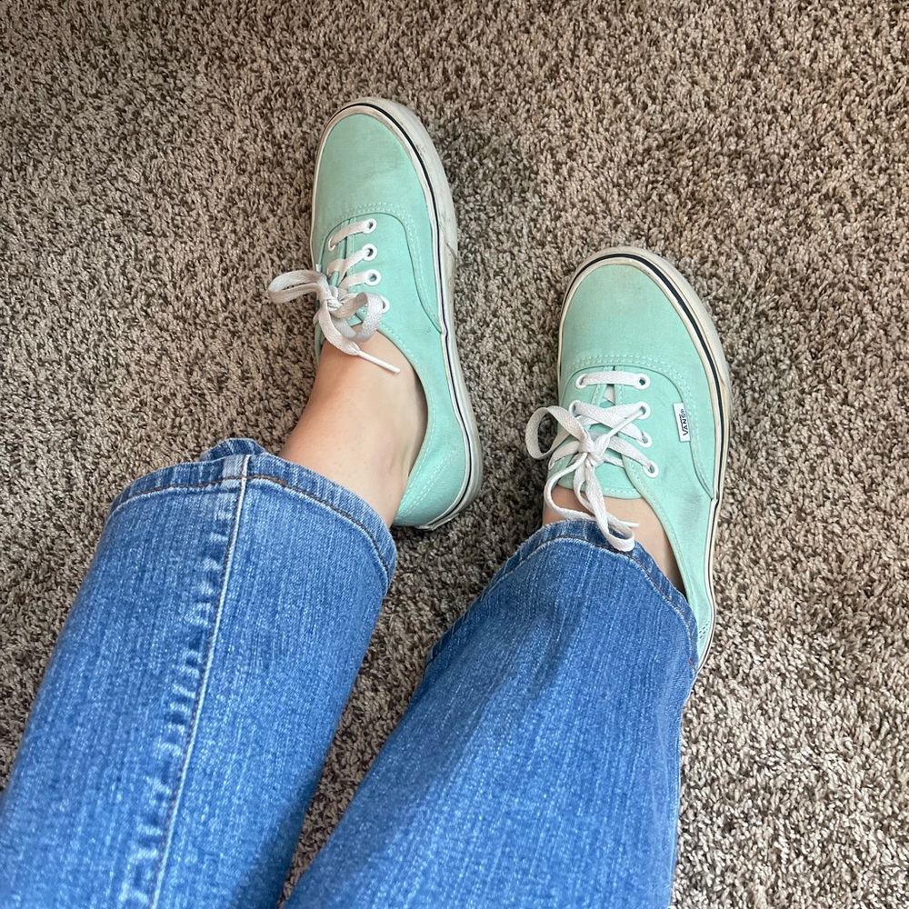COPY - Turquoise Vans